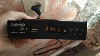 Відновлення приймача Satcom 4150 HD за 40 секунд