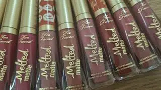 Too faced melted matte liquid lipsticks@stylefashion5741