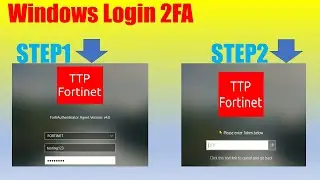 Windows Login with 2FA - FortiAuthenticator
