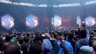Coldplay live at Wembley Stadium / great experience