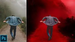 Photo Manipulation in Photoshop cs6 in Hindi.