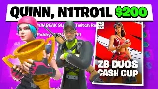 How I WON $200 In The Duo Zero Build Cash Cup Finals w/ N1tr01L…