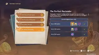 Genshin Impact - Bartender Event Challenge 3 & 4
