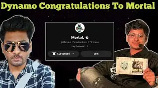 Dynamo Congratulations To MORTAL | Hydra Official