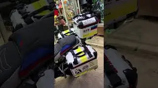 BMW GSA 1250 TOP BOX WRAP AND GRAPHICS #bmw #wraping #ytshorts #automobile #bmwmotorrad