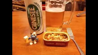 Genesse Cream Ale - 5.1% / Paired with Canned Mackerel