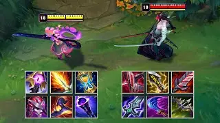 GWEN vs YONE FULL BUILD FIGHTS & Best Pentakills!