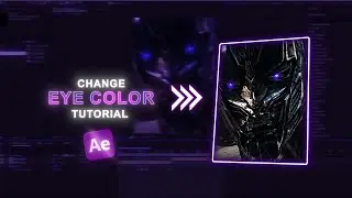 How To Change EYE COLOR In Your Edit? | After Effects Tutorial