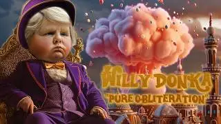 Willy Donka 🍭🍬 | Toddler Trump’s Iran War Factory  (Willy Wonka Pure Imagination Parody)