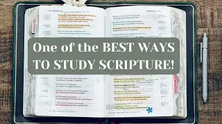 One of the best ways to Bible Study! How I use Cross-references! Bible Study Tip| Humble Lamb Bible