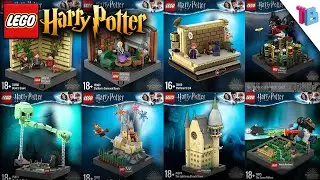 LEGO Harry Potter DIORAMA Sets! [THE MARATHON]