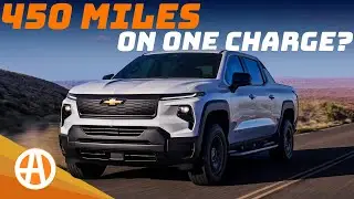 The Chevy Silverado EV can go 450 miles on a single charge?!