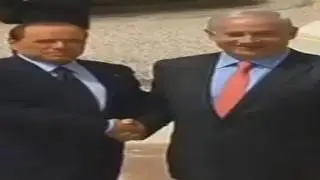 Wide Netanyahu Walking
