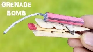 How To Make Airsoft Grenade - Matchstick Trick