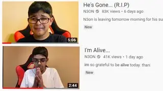 YouTuber FAKES his death for views...
