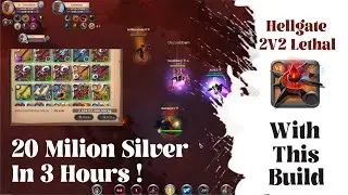 90% WINRATE BUILD HELLGATE 2V2 LETHAL - ALBION ONLINE EAST SERVER