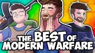 "TRICKSHOTS!" - The BEST of Modern Warfare Funny Moments with The Crew! - Part 6