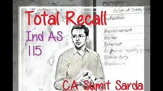 Total Recall - Ind as 115 Revenue Recognition