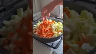 Овощное рагу с кабачками