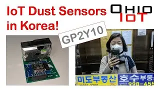 Wemos D1 Mini IoT Dust Sensors in Seoul