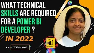 Technical skills required for a Power BI developer 🔥| Roles & responsibilities required for Power BI