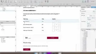 Axure Exercice 3 : Creating the Buy Tickets page