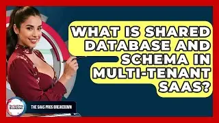 What Is Shared Database And Schema In Multi-tenant SaaS? - The SaaS Pros Breakdown