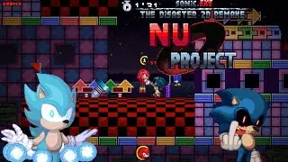 Sonic.exe The Disaster 2D Remake Mod NuProject Demo1 - Gameplay