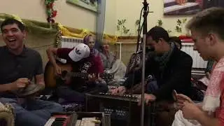 Е.М, Нараяна Прабху и Абхай Чайтанья Киртан Мела Ташкент 2017
