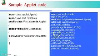 applet programming 2