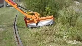 Стреловая косилка-кусторез "Чистодор" для МТЗ-82.1