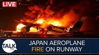 LIVE: JAPAN Plane Fire: 379 Escape Inferno At Tokyo Airport
