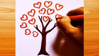 How to draw a tree with love | Art of Kala