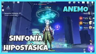 Sinfonía Hipostásica Día 5 Hipóstasis Anemo puro Gameplay en español (evento) | Genshin Impact