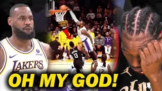 Lumabas ang pagka 'ALIEN' ni LeBron James ginulat si Paul George, Sumakit ulo ni Kawhi Leonard!