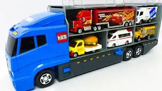 トミカ☆世界の高級な車のミニカーを開封してコンボイへ収納☆ホンダ sprunki｜Tomica 