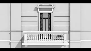 ARCHICAD: finestra con scuri scorrevoli nel muro