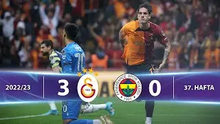 Galatasaray (3-0) Fenerbahçe - Highlights/Özet | Spor Toto Süper Lig - 2022/23