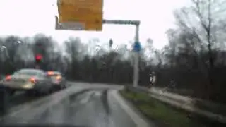 Мокрый автобан