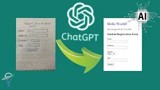 අතින් ලියපු Form එක්ක් google form එකක් විදිහට ලෙසියෙන්ම හදමු | #chatgpt #ai #tutorial
