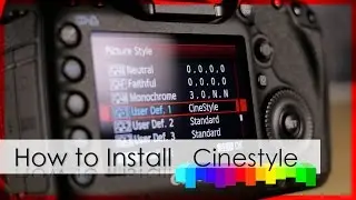 How To install CINESTYLE | The BlacBook [ENG/DEU]