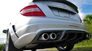 Mercedes C63 AMG Exhaust Compilation