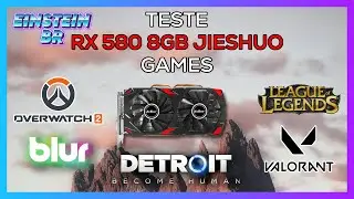 Teste RX 580 8gb Jieshuo Em Jogos