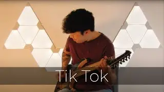 TikTok by Kesha // Rock/Metal Guitar Cover // SynthV Solaria/HXVOC // Skervesen Raptor 7
