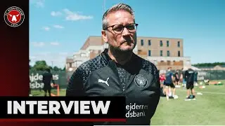 INTERVIEW | Thomasberg efter første træning i den nye sæson