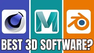 Cinema 4D vs Maya vs Blender Comparison – Best 3D Software
