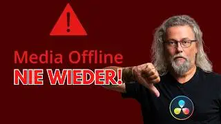Media Offline? Causes & Solutions | DaVinci Resolve 19 | Tutorial