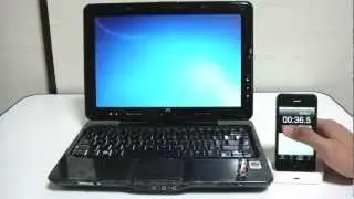 HP Touchsmart tx2 with 128GB OCZ Agility 3 SSD