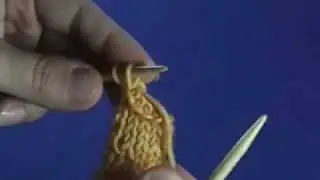 How to perform a knitted bind-off on the right side of your work