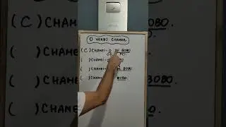 O verbo CHAMAR